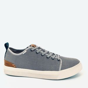 TOMS Mens Travel Lite Low Cut Grey Sneakers